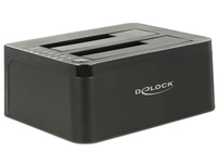 Delock Dual Docking Station     SATA HDD USB 3.0 cietā diska korpuss