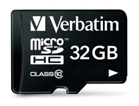 Verbatim microSD 32GB + adapter Cl10 SDHC atmiņas karte