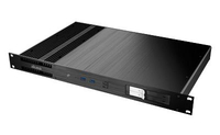 Akasa Galileo TU1 Thin-Mini-ITX 1U Gehause, OEM - black Datora korpuss