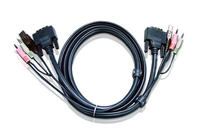 ATEN Cable DVI-D/USB, Audio - 1.8m USB kabelis