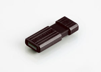 Verbatim PinStripe 64GB, Sliding mechanism - Push and Pull type USB Flash atmiņa
