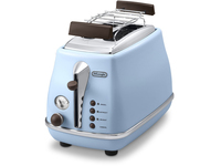 DeLonghi CTOV2103.AZ Icona Vintage 2-Scheiben Toaster blau Tosteris
