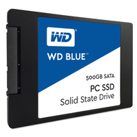 WD Blue SSD 500GB 2,5Inch SATA III SSD disks