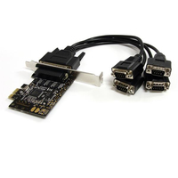 StarTech.com 4 PORT PCI EXPRESS RS-232 SERIAL CARD karte
