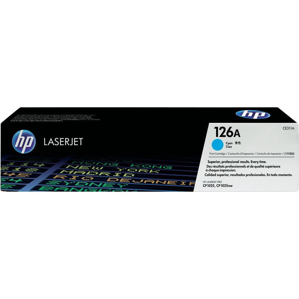 HP 126A CYAN TONER 1K toneris