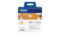 Brother Label Withe 23mm x 23mm 1.000 pcs. 16BRODK11221