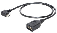 DeLOCK 83356 Kabel USB mini-B auf USB-A OTG USB 2.0 Typ-A Buchse auf USB 2.0 Typ mini-B Stecker 50cm USB kabelis