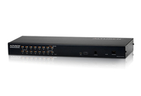 Aten ALTUSEN KVM 16-port Hight Density Cat. 5e Over the Net komutators