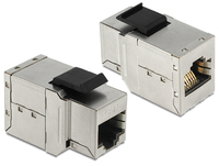 DeLOCK 86141 RJ45 RJ45 silver Kabelschnittstellen-/adapter (86141) adapteris