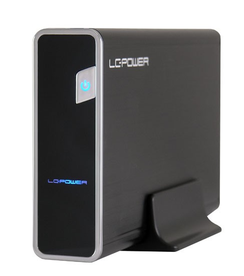 LC-Power HDD ENCLOSURE 3,5' SATA3 LC-35U3 USB 3.0 BLACK cietā diska korpuss