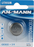 ANSMANN  CR2032, 3V Lithium Button cell Baterija