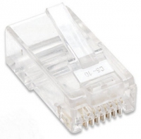 Intellinet Modular Plugs RJ45 UTP stranded 8p8c, Cat 5e, 100 plugs in jar