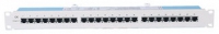 Intellinet Patch panel 19'' 1U 24 ports STP Cat5e grey Serveru aksesuāri