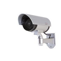 Logilink Security Kamera Attrappe Auszen with Rotem LED Lic novērošanas kamera