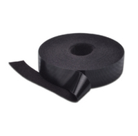 MicroConnect  Velcro Tape, 20mm width 10m Roll, black kabelis, vads