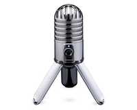 SAMSON Meteor Mic USB Studio Microphone austiņas
