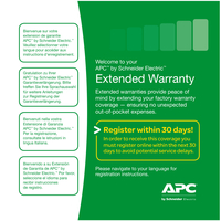 APC Service Pack 3 Year Warranty Extens UPS aksesuāri