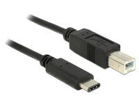 USB Kabel Delock C -> B St/St 1.00m USB kabelis