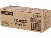 Toner Kyocera TK-825-C | 7000 pages | Cyan | KM-C2520, KM-C3225, KM-C3232 toneris