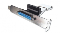 ASSMANN LPT Adapter Cable DSUB25 F (jack)/IDC (26pin) F (jack) 0,25m grey adapteris