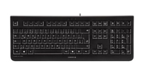 Tas CHERRY  KC 1000 USB black belgisches Layout klaviatūra