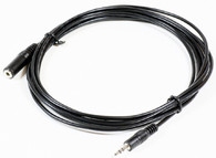 MicroConnect  3.5mm Stereo 15m M-F Black Audio Extension Cable kabelis video, audio