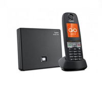 Gigaset E630A GO analog and VoIP IP Schnurlostelefon with AB black telefons