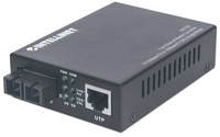 Intellinet Media converter 10/100Base-TX (RJ45) / 100Base-FX (SM SC) 20km 1310nm datortīklu aksesuārs