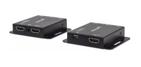 Manhattan HDMI extender by Cat6/6a/7 cable 1080p up to 50m with IR sensor PoE kabelis video, audio
