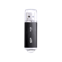 Silicon Power Blaze B02 64 GB, USB 3.0, Black USB Flash atmiņa