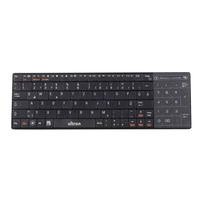 Ultron UMT-BT keyboard Bluetooth QWERTZ German Black 4040895138842 klaviatūra
