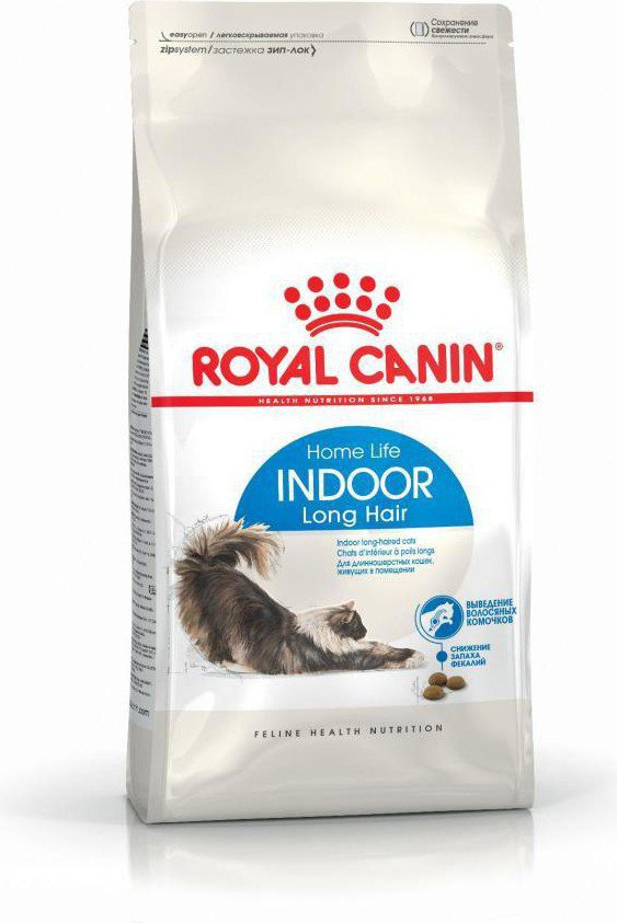 Royal Canin Indoor Long Hair 4 kg kaķu barība