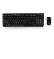 Logitech MK270 Wireless Desktop Schweizer-Layout black klaviatūra