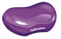 Fellowes wrist gel pad CRYSTAL, purple aksesuārs datorkorpusiem