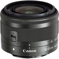 Canon EF-M 3,5-6,3/15-45 IS STM black foto objektīvs