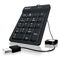KeySonic ACK 118 BK Numeric Keypad USB klaviatūra