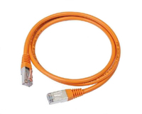 Gembird patchcord RJ45, cat.5e, UTP, 1m, orange tīkla kabelis