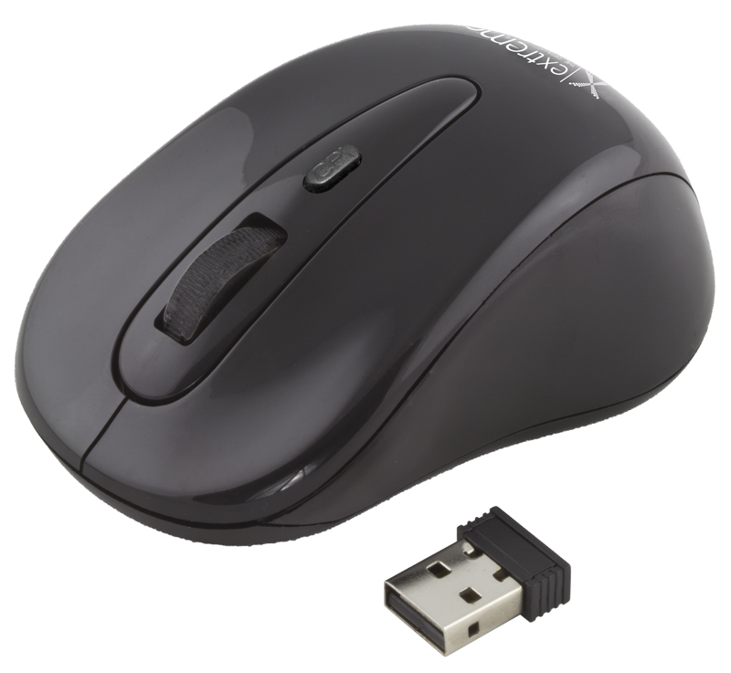 EXTREME Wireless Optical Mouse 3D | 2.4 GHz | 1200 DPI | Black Datora pele