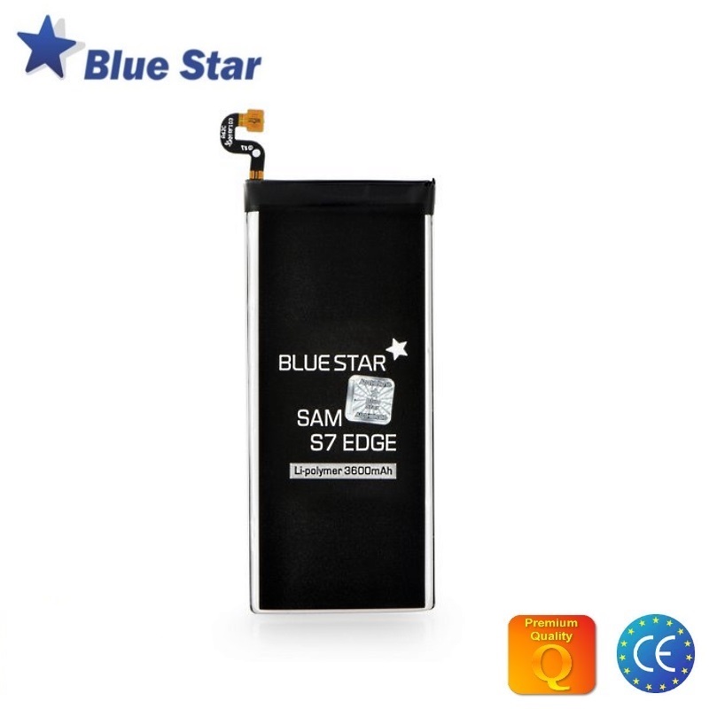 BlueStar Akumulators Samsung G935F Galaxy S7 Edge Li-Ion 3600 mAh Analogs EB-BG935ABE aksesuārs mobilajiem telefoniem