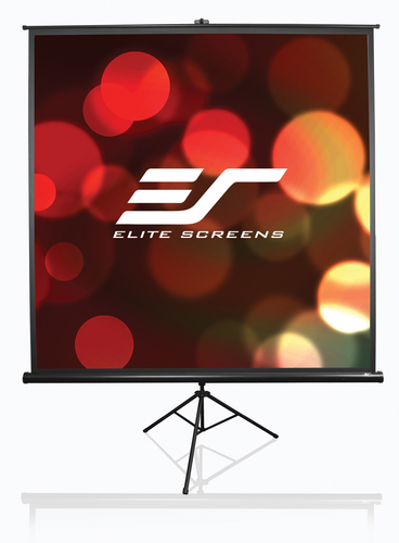Elite Screens Tripod T100UWH 16:9 221x124cm black ekrāns projektoram