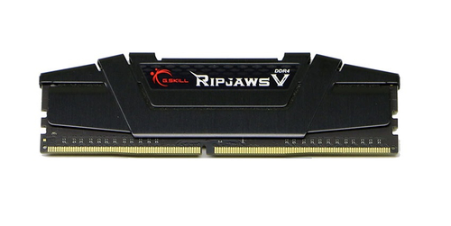 G.SKILL RipjawsV 8GB Black [2x4GB 3200MHz DDR4 CL16 DIMM] operatīvā atmiņa