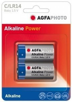 AgfaPhoto Batterie Alkaline Power -C   LR14 Baby        2St. Baterija