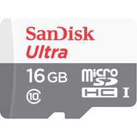 SANDISK ULTRA ANDROID microSDHC 16 GB 80MB/s Class 10 UHS-I atmiņas karte