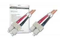 DIGITUS Fiber Optic Patch Cord, SC / SC 1m tīkla kabelis