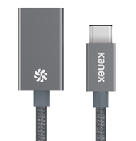 Kabel USB Kanex USB-C na USB-A Pelēks (KU3CAPV1-SG) USB kabelis