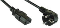 InLine Schuko to 3pin IEC female Black 5m 5m black Stromkabel (16655) adapteris