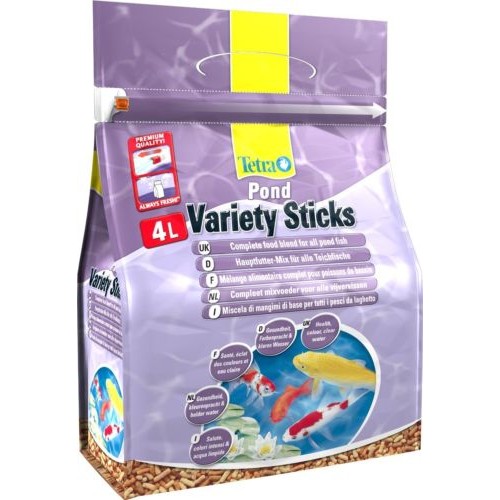 Tetra Pond Variety Sticks 4 L zivju barība