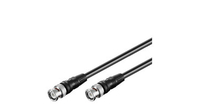 MicroConnect  BNC - BNC 5m M-M, Black RG 59 cable with 75 Ohm kabelis, vads