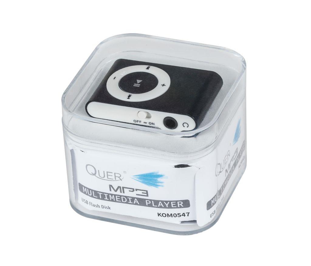 Quer MP3 player with card reader- black MP3 atskaņotājs