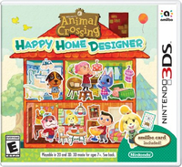 Nintendo 3DS Animal Crossing: Happy Home Designer + amiibo spēle